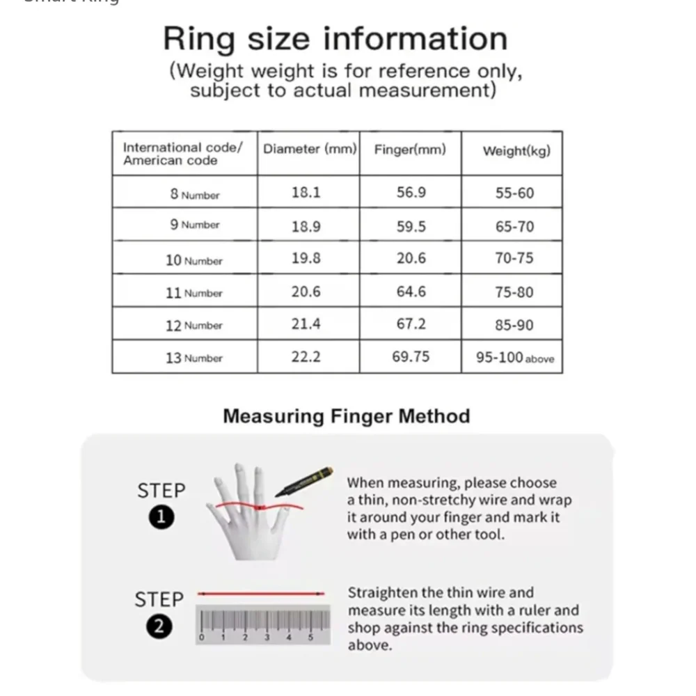 Smart Ring - Silver, Size 12